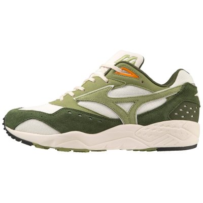 Zapatillas Mizuno Contender S Mujer - Blancos / Verdes - Chile M152XSIUNG